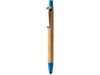 Ручка-стилус шариковая бамбуковая NAGOYA (голубой)  (Изображение 3)