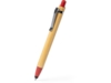 Ручка-стилус шариковая бамбуковая NAGOYA (красный)  (Изображение 1)