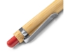 Ручка-стилус шариковая бамбуковая NAGOYA (красный)  (Изображение 3)
