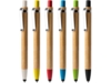 Ручка-стилус шариковая бамбуковая NAGOYA (красный)  (Изображение 4)