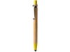Ручка-стилус шариковая бамбуковая NAGOYA (желтый)  (Изображение 3)