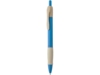 Ручка шариковая из пшеничного волокна HANA (голубой)  (Изображение 3)