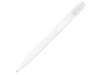 Ручка пластиковая шариковая Thalaasa (белый прозрачный/белый)  (Изображение 1)