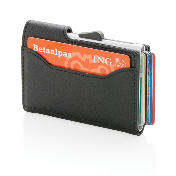 Кошелек с держателем для карт C-Secure RFID, черный (Изображение 6)