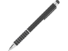 Ручка-стилус металлическая шариковая CANAIMA (черный)  (Изображение 1)