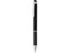 Ручка-стилус металлическая шариковая CANAIMA (черный)  (Изображение 3)