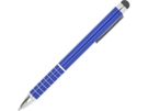 Ручка-стилус металлическая шариковая CANAIMA (синий) 