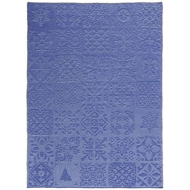 Плед Ornamental, синий (Изображение 3)