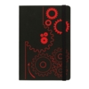 Ежедневник недатированный Chameleon BtoBook, черный/красный (без упаковки, без стикера) (Изображение 3)
