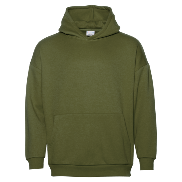 Худи унисекс STAN оверсайз интерсофт 320, 69 (Оливковый хаки) 56/XXXL (Изображение 1)