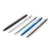 Металлическая ручка-стилус Slim, голубой (Изображение 2)