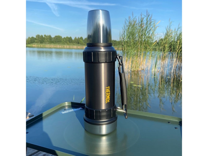 Термос из нерж. стали тм THERMOS 2520GM Stainless Steel Vacuum Flask  1.2L (Изображение 6)