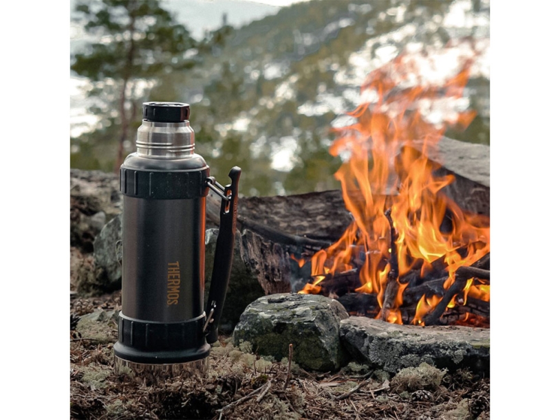 Термос из нерж. стали тм THERMOS 2520GM Stainless Steel Vacuum Flask  1.2L (Изображение 8)