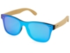 Солнцезащитные очки из бамбука с зеркальной линзой Rockwood Motion, синий (Изображение 1)