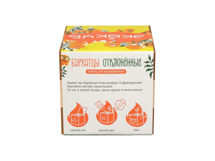 Набор для выращивания Бархатцы (желтый)  (Изображение 4)