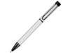 Металлическая шариковая ручка Black Lama soft-touch (серебристый/черный)  (Изображение 1)