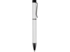 Металлическая шариковая ручка Black Lama soft-touch (серебристый/черный)  (Изображение 3)