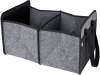 Складной органайзер для автомобиля Felta из фетра, переработанного по стандарту GRS, средне-серый (Изображение 1)