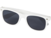 Солнцезащитные очки Sun Ray из переработанной пластмассы (белый)  (Изображение 3)