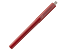 Ручка гелевая Mauna из переработанного PET-пластика (красный) 