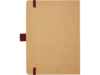 Блокнот В6 Berk из переработанной бумаги (красный)  (Изображение 3)