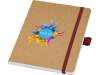 Блокнот В6 Berk из переработанной бумаги (красный)  (Изображение 5)