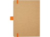 Блокнот В6 Berk из переработанной бумаги (оранжевый)  (Изображение 3)