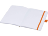 Блокнот В6 Berk из переработанной бумаги (оранжевый)  (Изображение 4)