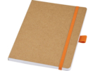 Блокнот В6 Berk из переработанной бумаги (оранжевый) 