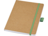 Блокнот В6 Berk из переработанной бумаги (зеленый)  (Изображение 1)