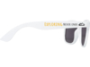 Солнцезащитные очки Sun Ray из океанского пластика (белый)  (Изображение 4)