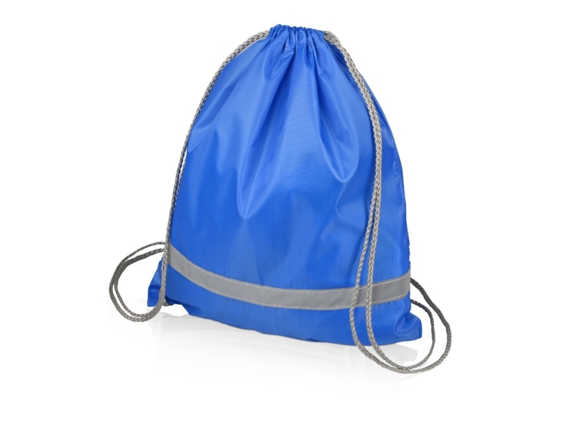 Рюкзак Россел, синий с серыми шнурками (P) (Изображение 1)