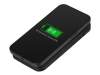 Внешний беспроводной аккумулятор с подсветкой лого Astro, soft-touch, 10000 mAh (черный)  (Изображение 3)