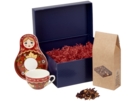 Подарочный набор: чайная пара, чай Глинтвейн (красный/синий) 