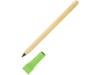 Вечный карандаш из бамбука Recycled Bamboo (натуральный/зеленое яблоко)  (Изображение 1)