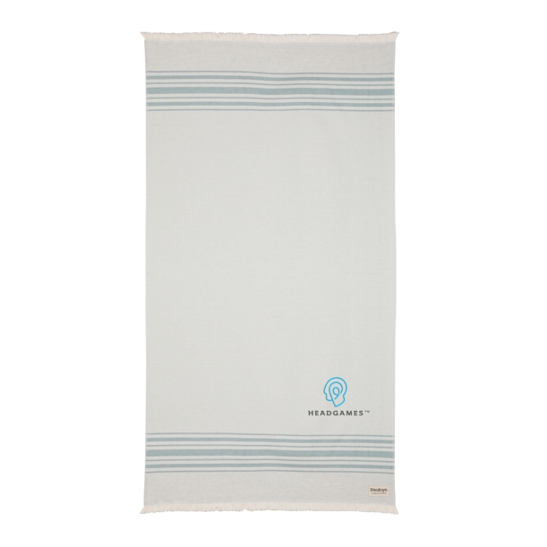 Полотенце Ukiyo Yumiko из переработанного хлопка AWARE™, 100x180 см (Изображение 3)