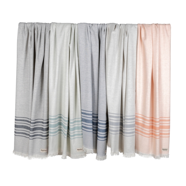 Полотенце Ukiyo Yumiko из переработанного хлопка AWARE™, 100x180 см (Изображение 4)