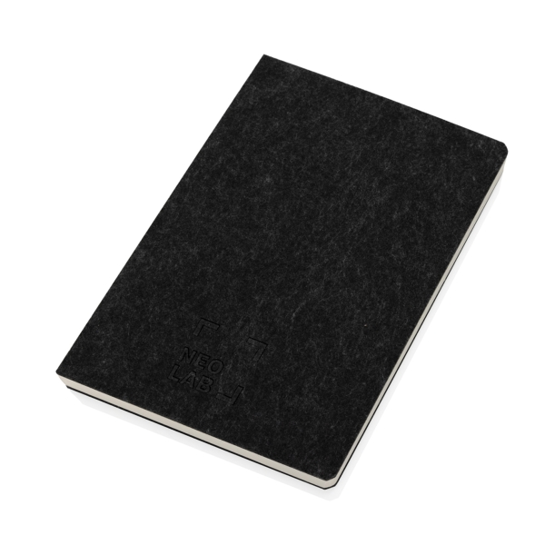 Блокнот Phrase из переработанных фетра и бумаги GRS, А5, 80 г/м² (Изображение 4)