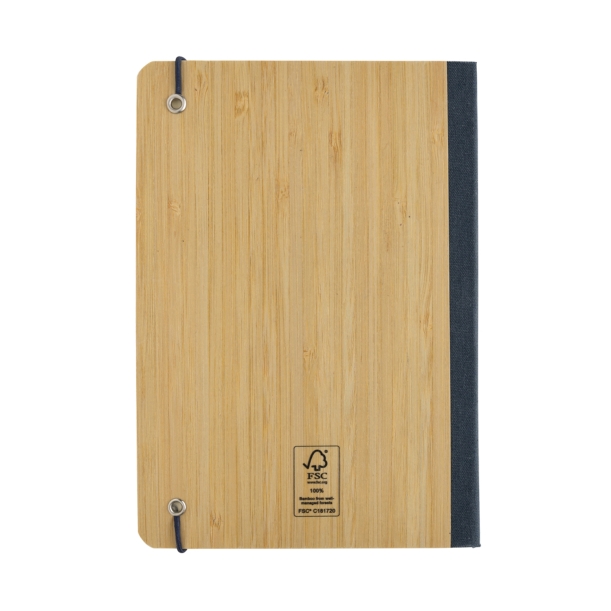 Блокнот Scribe с обложкой из бамбука, А5, 80 г/м² (Изображение 9)