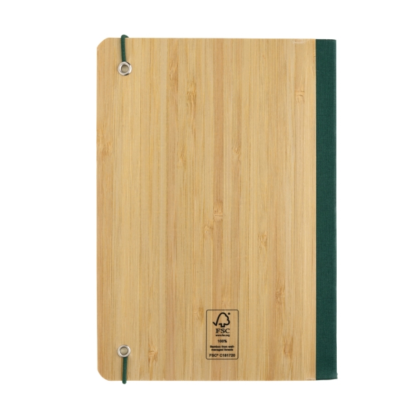 Блокнот Scribe с обложкой из бамбука, А5, 80 г/м² (Изображение 9)