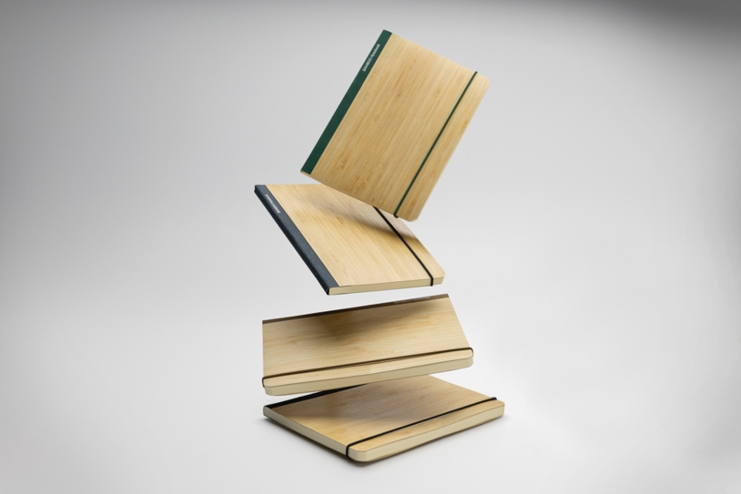 Блокнот Scribe с обложкой из бамбука, А5, 80 г/м² (Изображение 6)