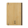 Блокнот Scribe с обложкой из бамбука, А5, 80 г/м² (Изображение 9)