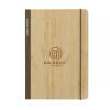 Блокнот Scribe с обложкой из бамбука, А5, 80 г/м² (Изображение 4)