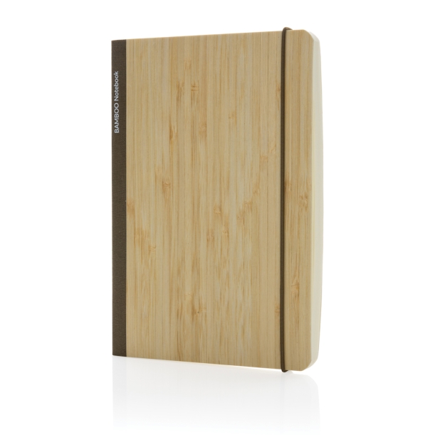 Блокнот Scribe с обложкой из бамбука, А5, 80 г/м² (Изображение 1)