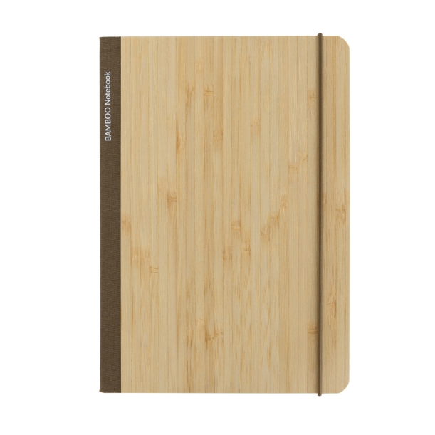 Блокнот Scribe с обложкой из бамбука, А5, 80 г/м² (Изображение 8)