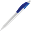 X-8, ручка шариковая, синий/белый, пластик (Изображение 1)