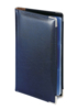 Визитница Imperium, синий, 125х203 мм, на 84 визитки, сменный блок (Изображение 1)
