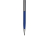 Ручка металлическая шариковая Insomnia soft-touch с зеркальным слоем (серый/темно-синий)  (Изображение 2)