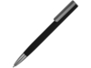 Ручка металлическая шариковая Insomnia soft-touch с зеркальным слоем (серый/черный)  (Изображение 1)