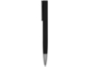 Ручка металлическая шариковая Insomnia soft-touch с зеркальным слоем (серый/черный)  (Изображение 3)